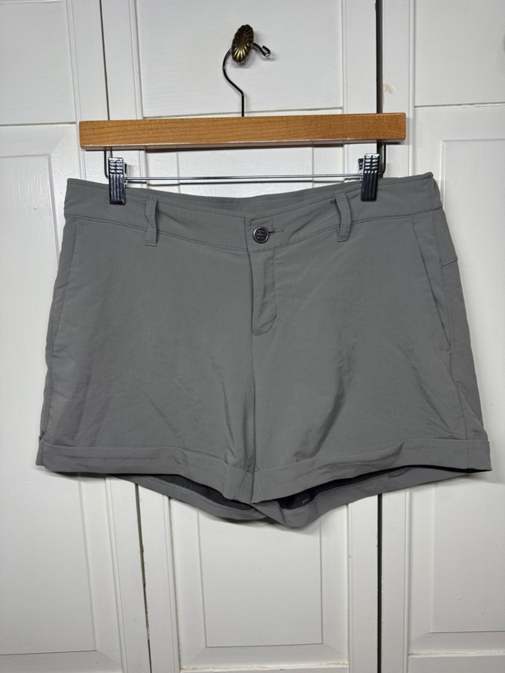 Free Fly Bamboo Utility Shorts Grey Medium